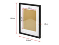 Martha Smith | Frames Collage Black A3 | Picture Frame Wall Set