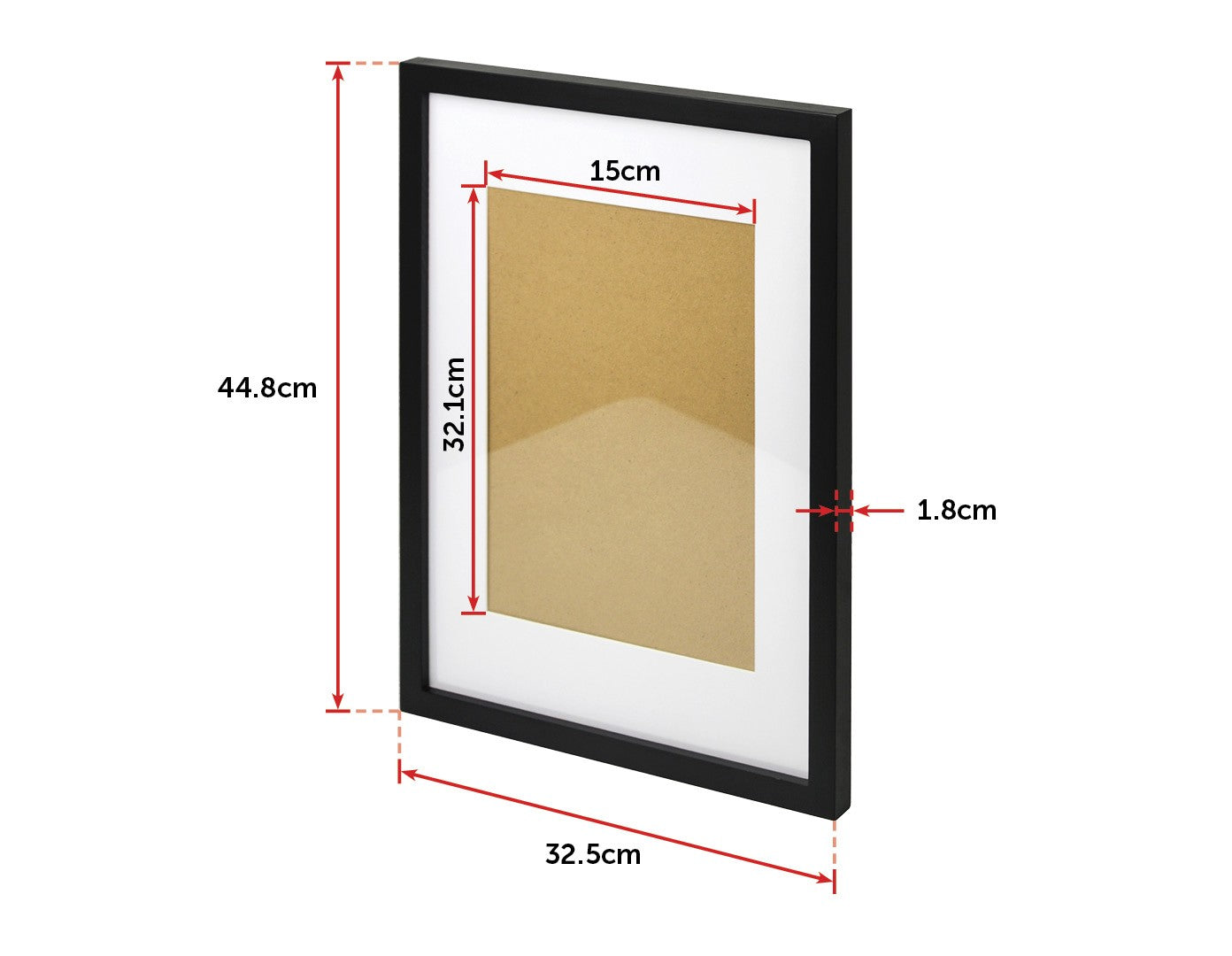 Martha Smith | Frames Collage Black A3 | Picture Frame Wall Set